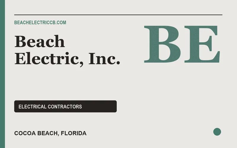 Beach Electric, Inc. in Cocoa Beach, Florida