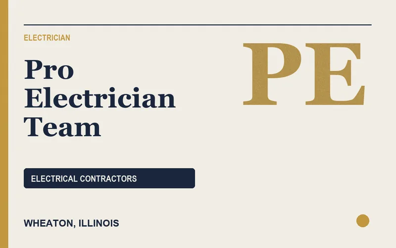 Pro Electrician Team in Wheaton, Illinois