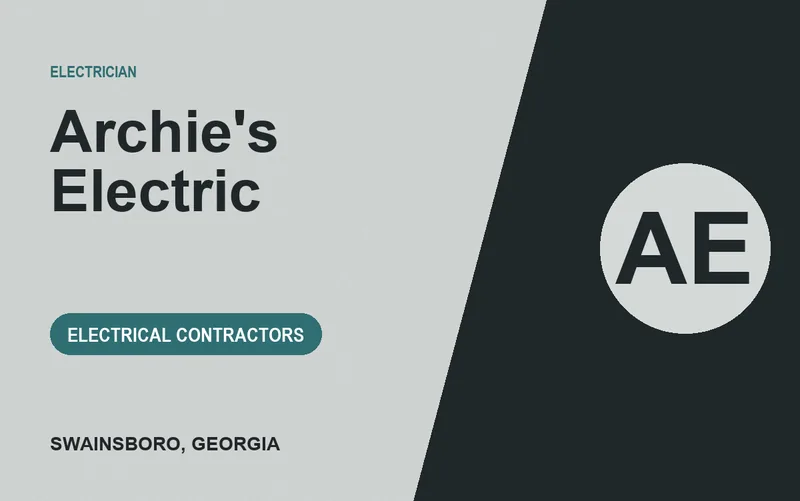 Archie's Electric in Swainsboro, Georgia