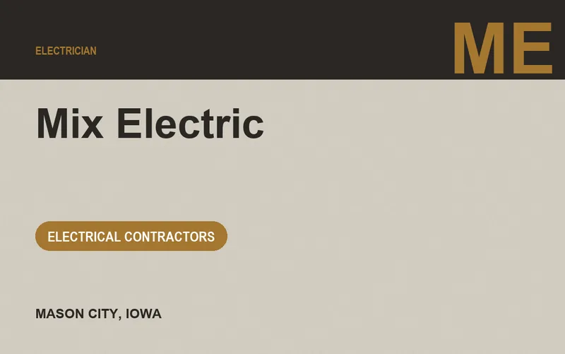 Mix Electric in Mason City, Iowa