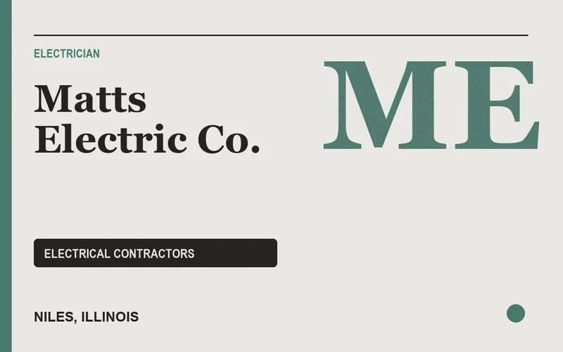 Matts Electric Co. in Niles, Illinois