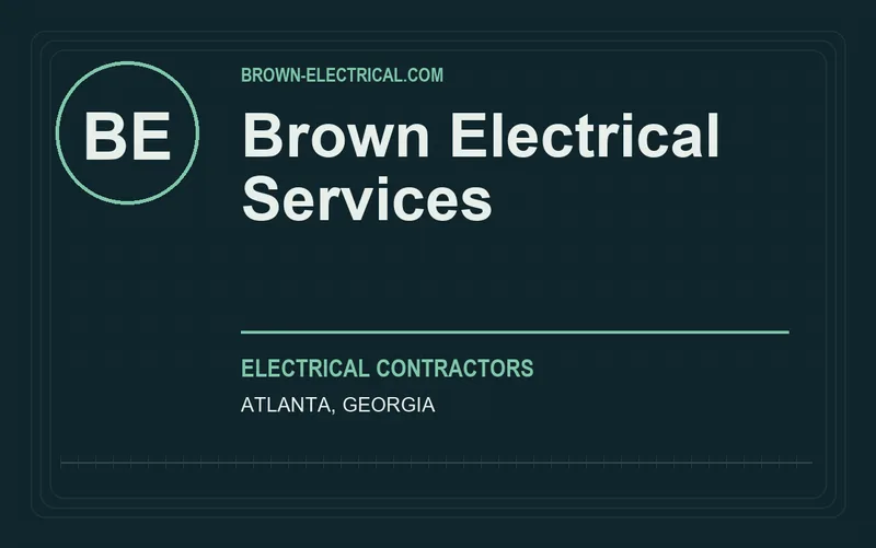 Brown Electrical Services in Atlanta, Georgia