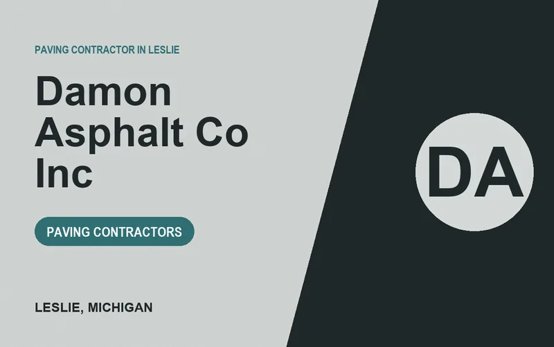 Damon Asphalt Co Inc in Leslie, Michigan