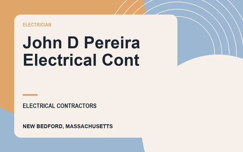 John D Pereira Electrical Cont in New Bedford, Massachusetts