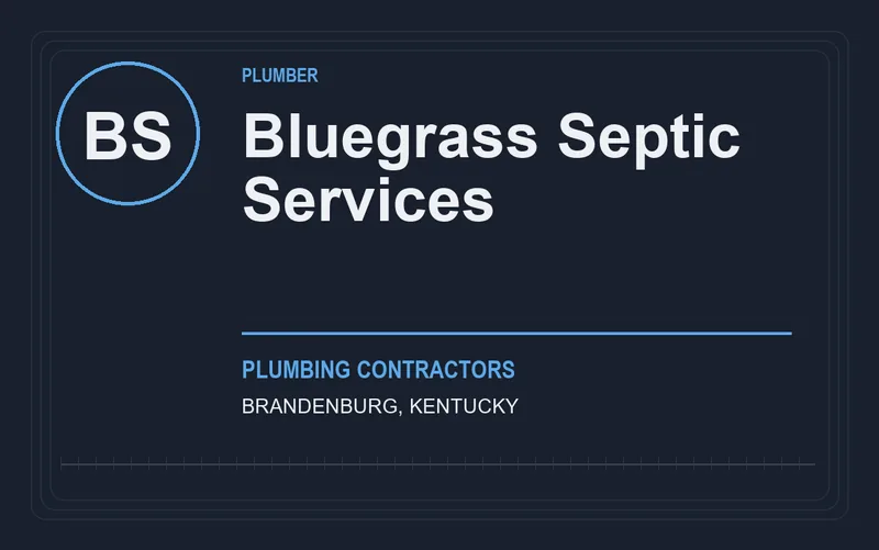 Bluegrass Septic Services in Brandenburg, Kentucky
