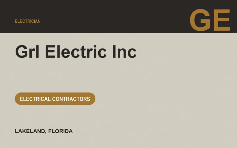 Grl Electric Inc in Lakeland, Florida