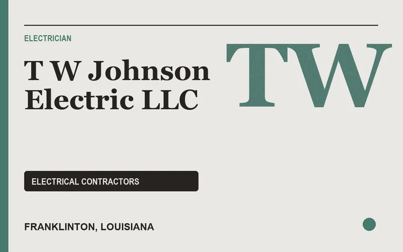 T W Johnson Electric LLC in Franklinton, Louisiana
