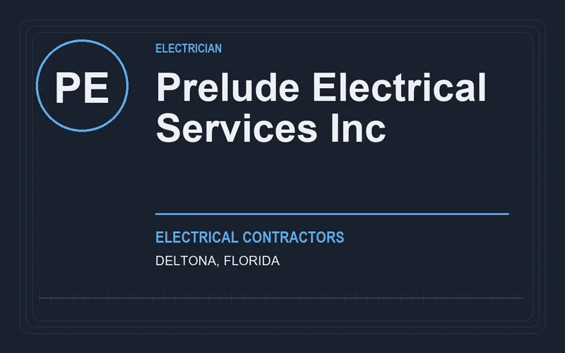 Prelude Electrical Services Inc in Deltona, Florida