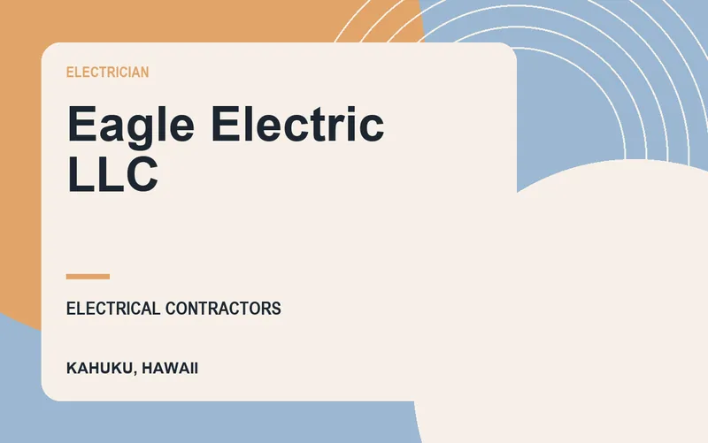 Eagle Electric LLC in Kahuku, Hawaii
