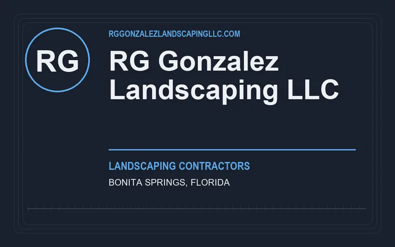 RG Gonzalez Landscaping LLC in Bonita Springs, Florida