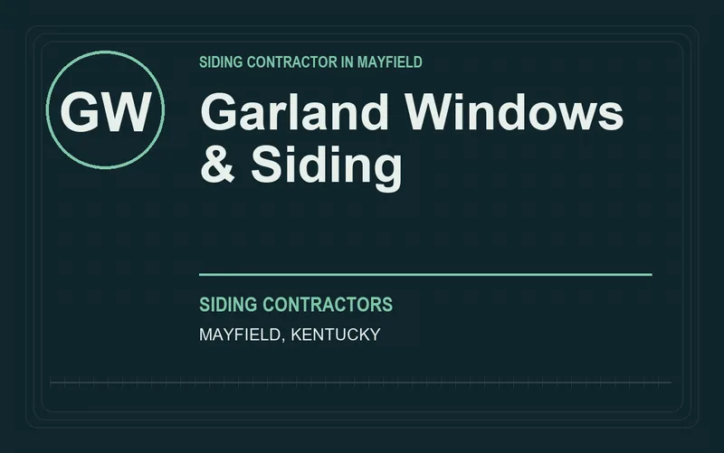 Garland Windows & Siding in Mayfield, Kentucky
