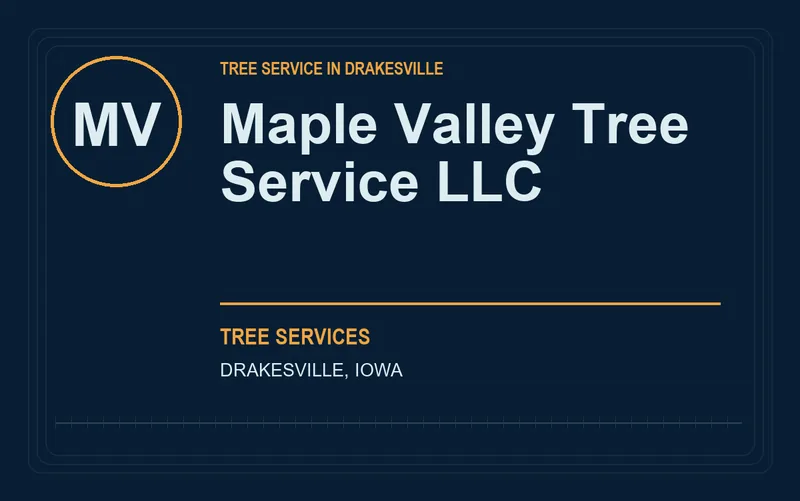 Maple Valley Tree Service LLC in Drakesville, Iowa