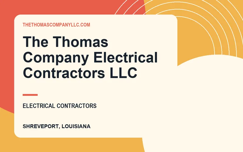 The Thomas Company Electrical Contractors LLC in Shreveport, Louisiana