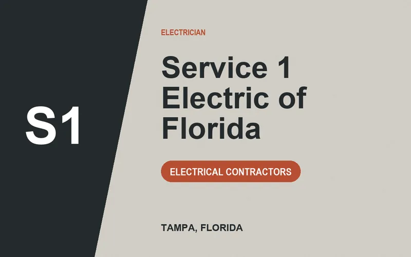 Service 1 Electric of Florida in Tampa, Florida