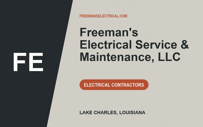 Freeman's Electrical Service & Maintenance, LLC in Lake Charles, Louisiana