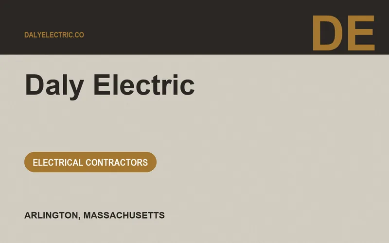 Daly Electric in Arlington, Massachusetts