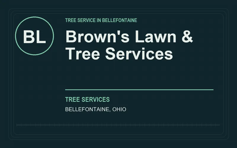 Brown's Lawn & Tree Services in Bellefontaine, Ohio