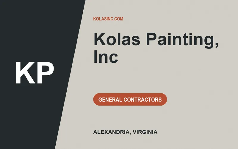 Kolas Painting, Inc in Alexandria, Virginia