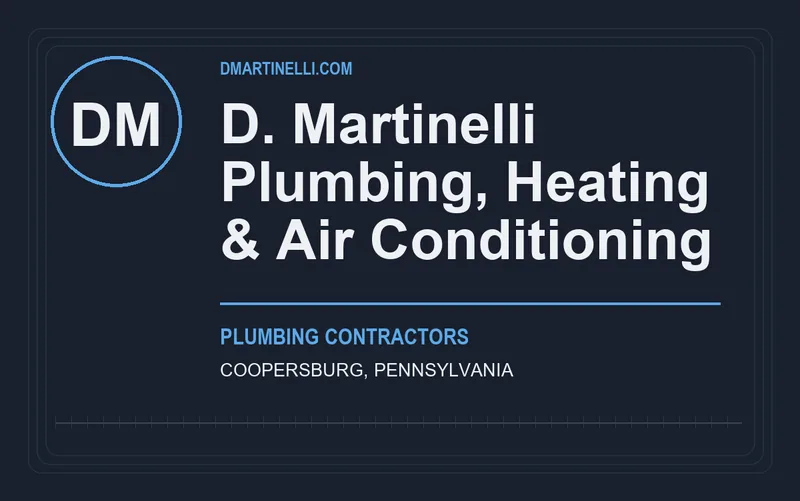 D. Martinelli Plumbing, Heating & Air Conditioning in Coopersburg, Pennsylvania