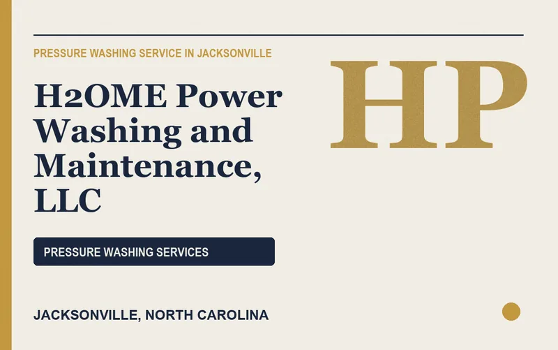 H2OME Power Washing and Maintenance, LLC in Jacksonville, North Carolina