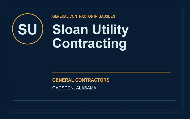 Sloan Utility Contracting in Gadsden, Alabama