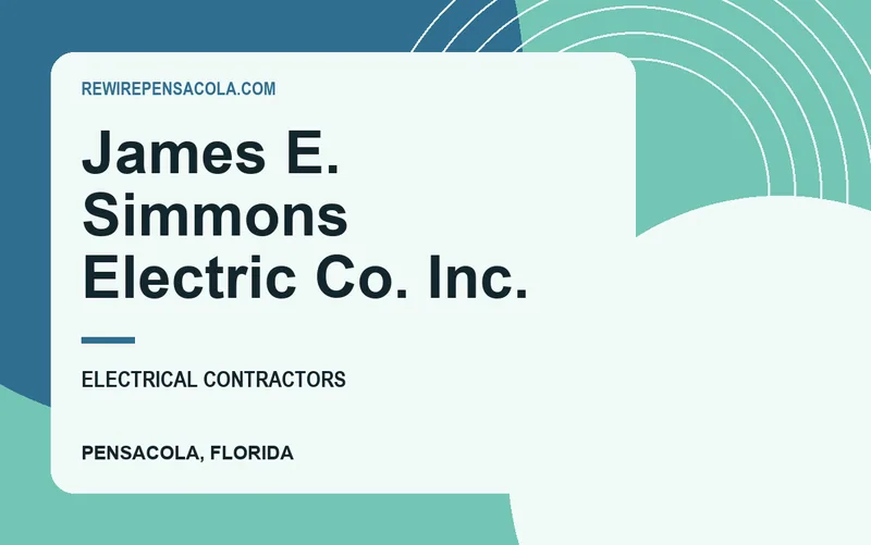 JAMES E. SIMMONS ELECTRIC CO. INC. in Pensacola, Florida