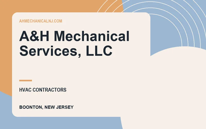 A&H Mechanical Services, LLC in Boonton, New Jersey