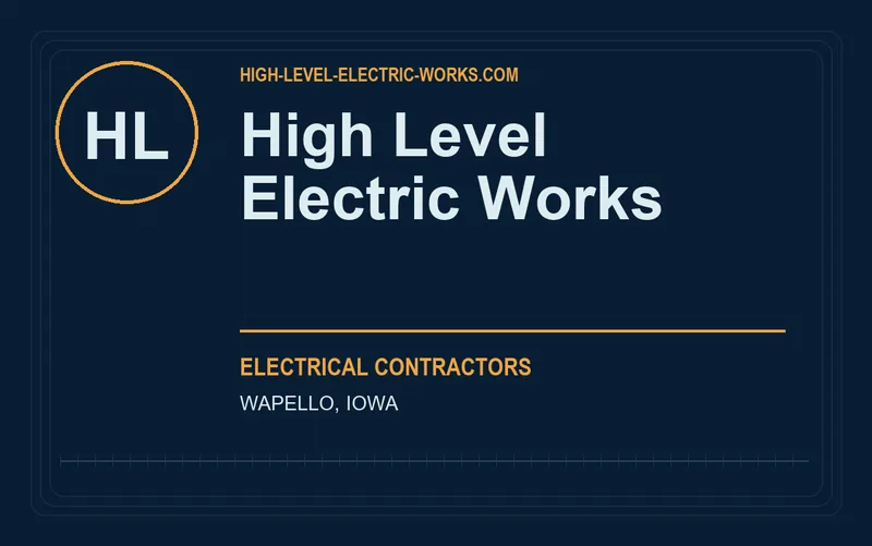 High Level Electric Works in Wapello, Iowa