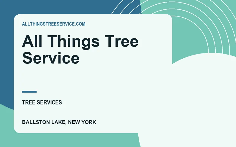 All Things Tree Service in Ballston Lake, New York