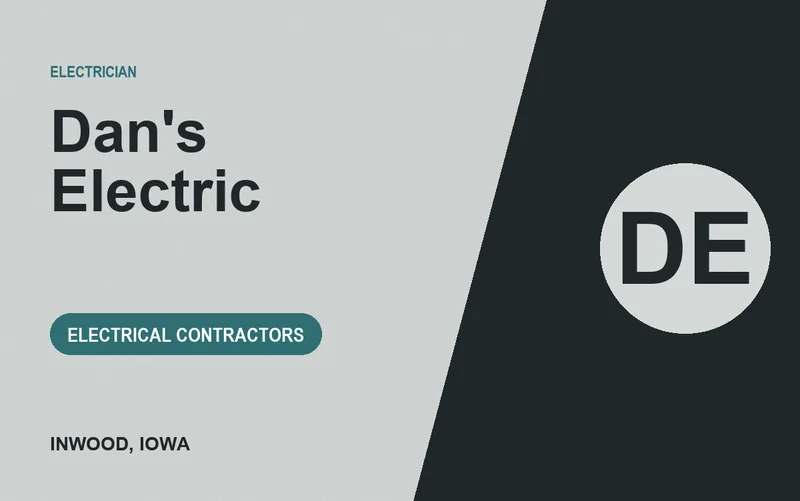 Dan's Electric in Inwood, Iowa