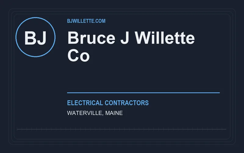 Bruce J Willette Co in Waterville, Maine