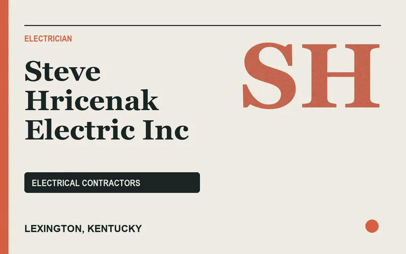 Steve Hricenak Electric Inc in Lexington, Kentucky