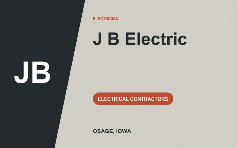 J B Electric in Osage, Iowa