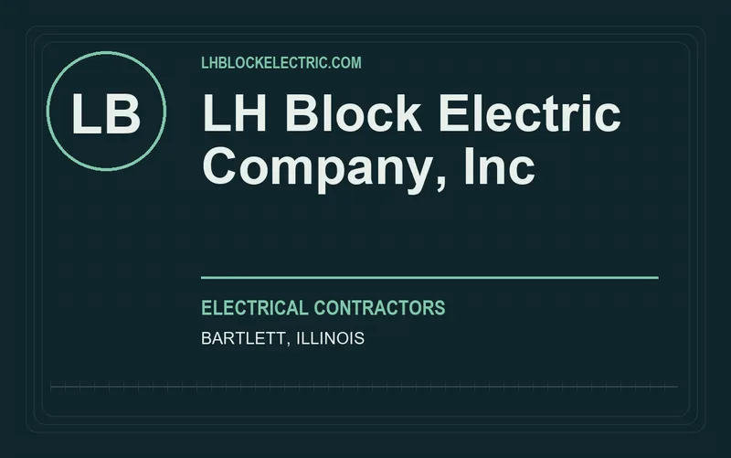 LH Block Electric Company, Inc in Bartlett, Illinois