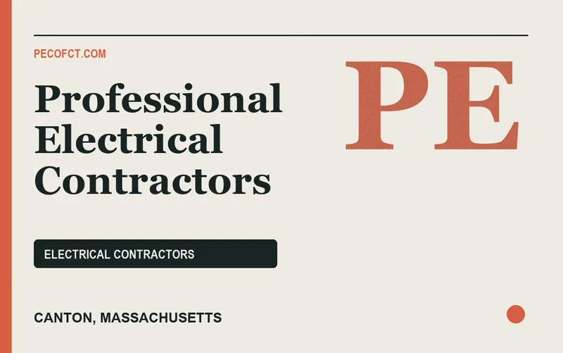 Professional Electrical Contractors in Canton, Massachusetts