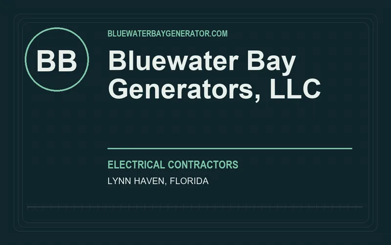 Bluewater Bay Generators, LLC in Lynn Haven, Florida