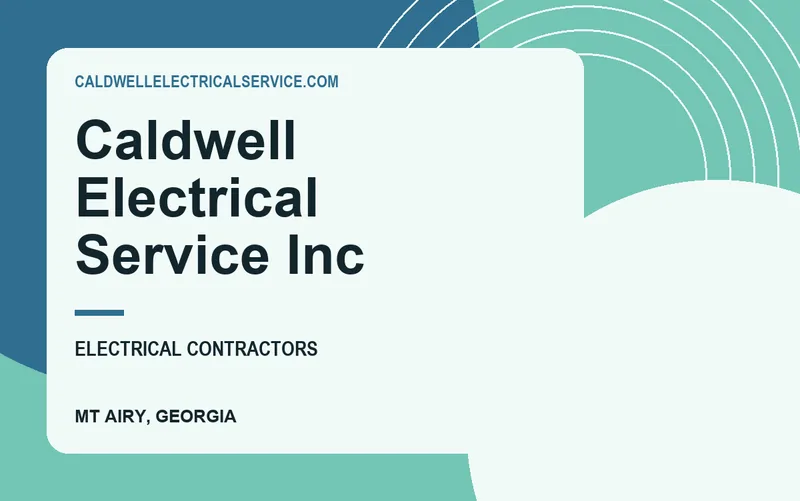 Caldwell Electrical Service Inc in Mt Airy, Georgia