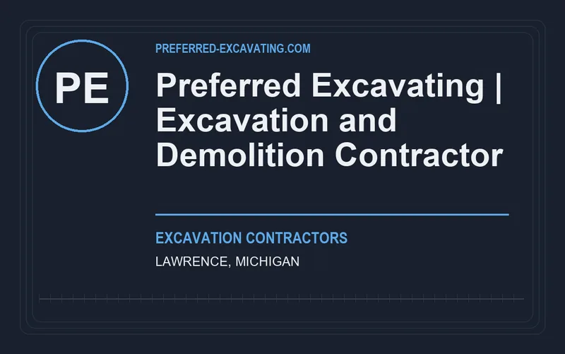 Preferred Excavating | Excavation and Demolition Contractor in Lawrence, Michigan