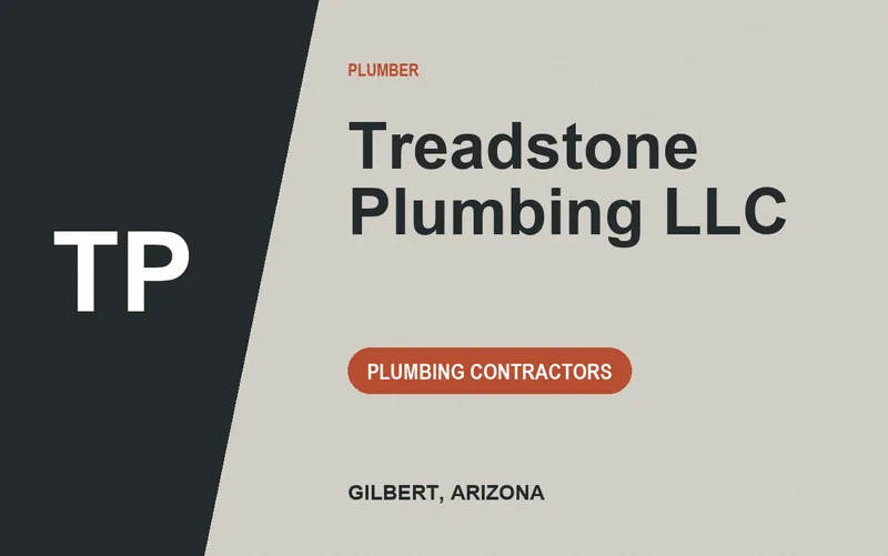 Treadstone Plumbing LLC in Gilbert, Arizona