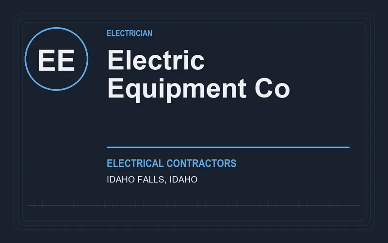 Electric Equipment Co in Idaho Falls, Idaho