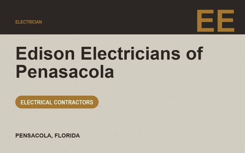 Edison Electricians of Penasacola in Pensacola, Florida