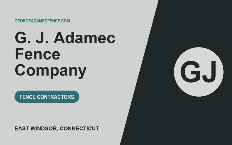 G. J. Adamec Fence Company in East Windsor, Connecticut