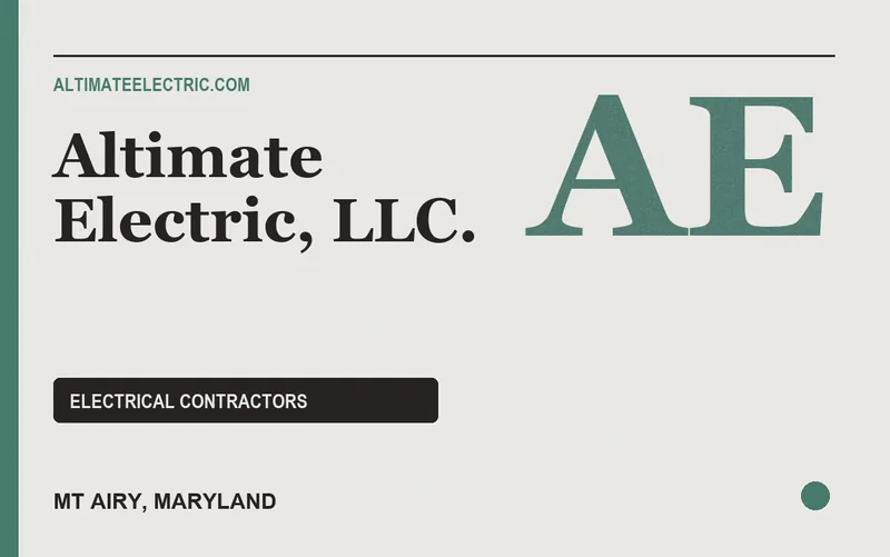 Altimate Electric, LLC. in Mt Airy, Maryland