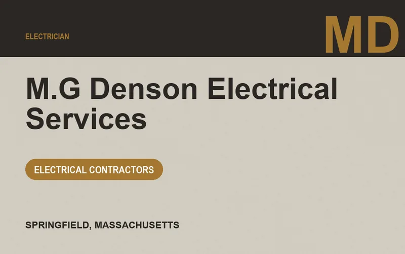 M.G Denson Electrical Services in Springfield, Massachusetts