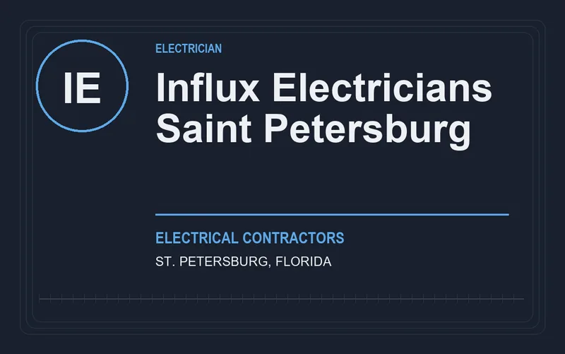 Influx Electricians Saint Petersburg in St. Petersburg, Florida