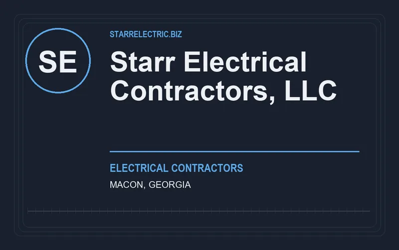 Starr Electrical Contractors, LLC in Macon, Georgia