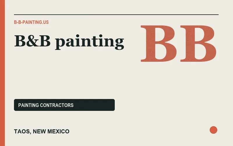 B&B painting in Taos, New Mexico