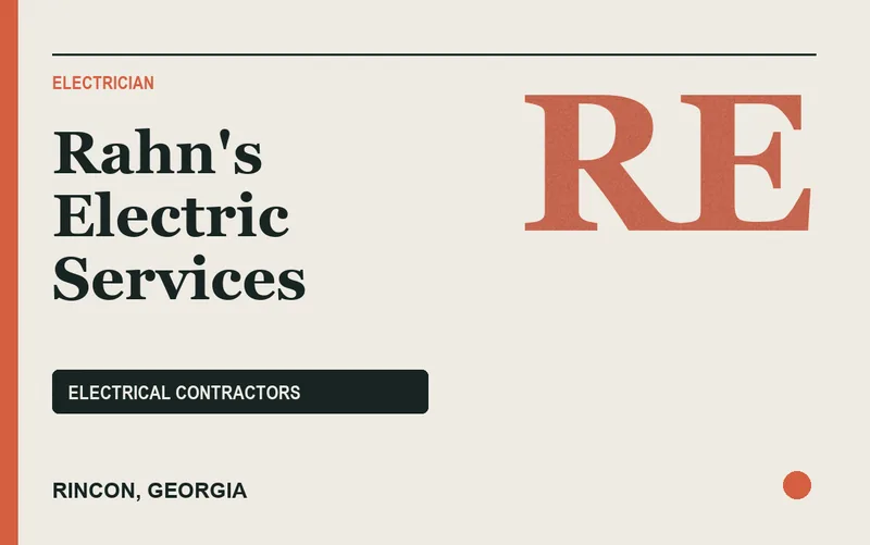 Rahn's Electric Services in Rincon, Georgia
