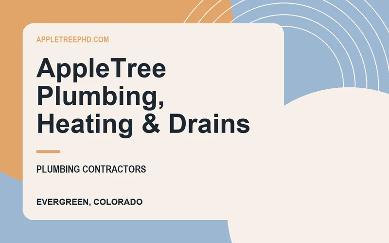 AppleTree Plumbing, Heating & Drains in Evergreen, Colorado