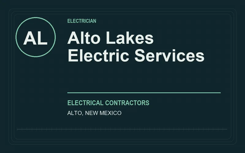Alto Lakes Electric Services in Alto, New Mexico